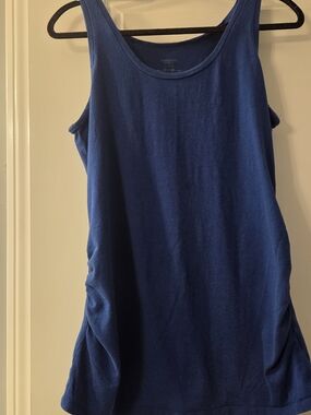 Motherhood Royal Blue Maternity Tank Top